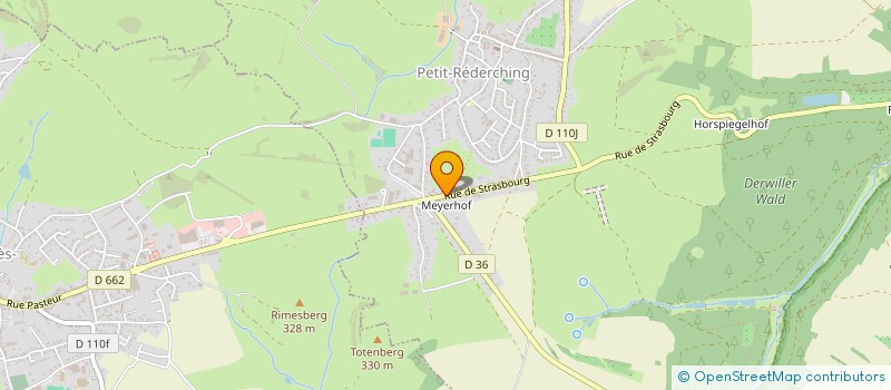 localisation de l'entreprise SOCIETE CIVILE DE CHASSE LE BITCHERLAND à ROHRBACH-LES-BITCHE