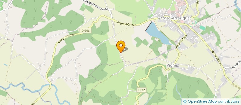 localisation de l'entreprise SOCIETE CIVILE DE CHATEAU LARQUE à MALAUSSANNE
