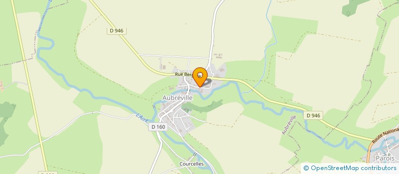 localisation de l'entreprise SOCIETE CIVILE DE CISAUMONT à AUBREVILLE