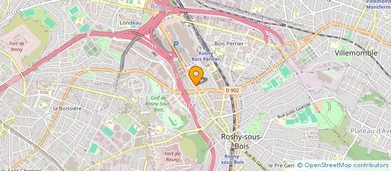 localisation de l'entreprise SOCIETE CIVILE DE CONSTRUCTION à ROSNY-SOUS-BOIS