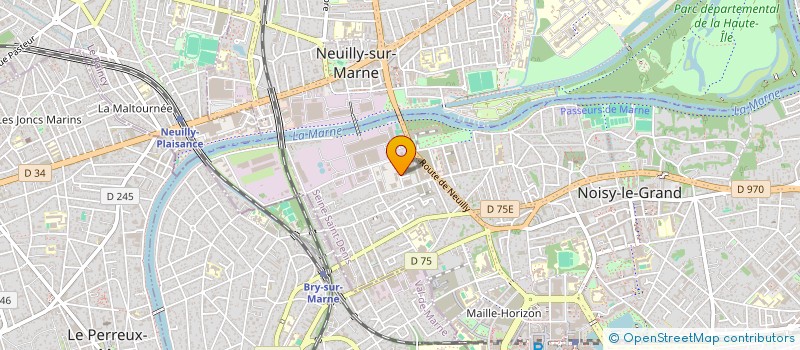 localisation de l'entreprise SOCIETE CIVILE DE CONSTRUCTION VENTE ALICIA  NOISY-LE-GRAND