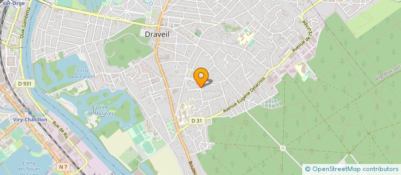 localisation de l'entreprise SOCIETE CIVILE DE CONSTRUCTION-VENTE BAILLY à DRAVEIL