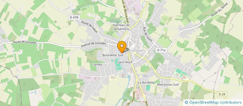 localisation de l'entreprise SOCIETE CIVILE DE CONSTRUCTION VENTE CASTEL à LABASTIDE-SAINT-SERNIN