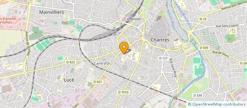 localisation de l'entreprise SOCIETE CIVILE DE CONSTRUCTION VENTE DOMAINE DE PONT TRANCHEFETU à CHARTRES