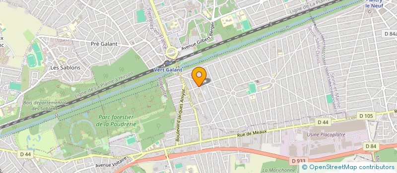 localisation de l'entreprise SOCIETE CIVILE DE CONSTRUCTION VENTE DU 15 AVENUE ROGER SALENGRO A TREMBLAY EN FRANCE à TREMBLAY-EN-FRANCE