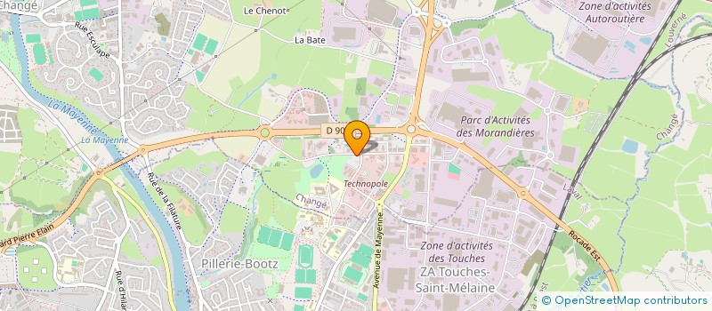 localisation de l'entreprise SOCIETE CIVILE DE CONSTRUCTION-VENTE EKLYS à CHANGE