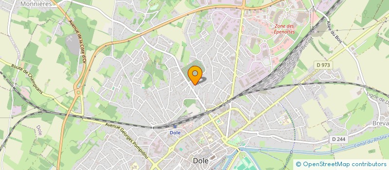 localisation de l'entreprise SOCIETE CIVILE DE CONSTRUCTION VENTE FDE à DOLE