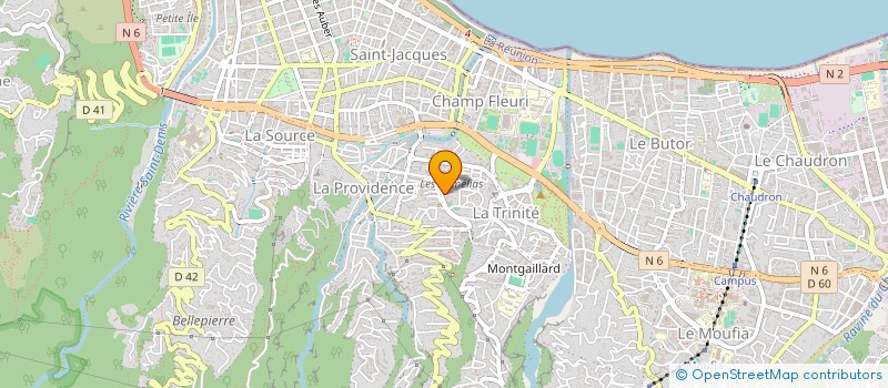 localisation de l'entreprise SOCIETE CIVILE DE CONSTRUCTION VENTE FRANGIPANY à SAINT-DENIS