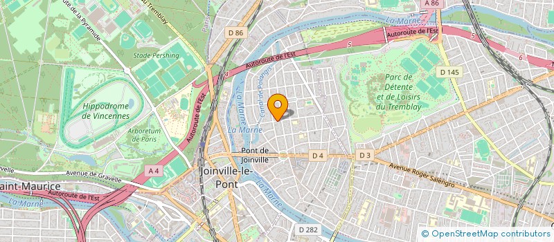 localisation de l'entreprise SOCIETE CIVILE DE CONSTRUCTION VENTE GEORGES CLEMENCEAU  JOINVILLE-LE-PONT