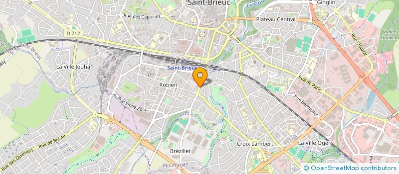 localisation de l'entreprise SOCIETE CIVILE DE CONSTRUCTION-VENTE HOCHE-COUCOU à SAINT-BRIEUC