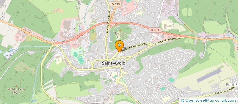 localisation de l'entreprise SOCIETE CIVILE DE CONSTRUCTION VENTE LA HOUVE à CREUTZWALD