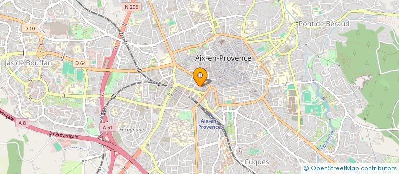 localisation de l'entreprise SOCIETE CIVILE DE CONSTRUCTION VENTE LE NID  AIX-EN-PROVENCE