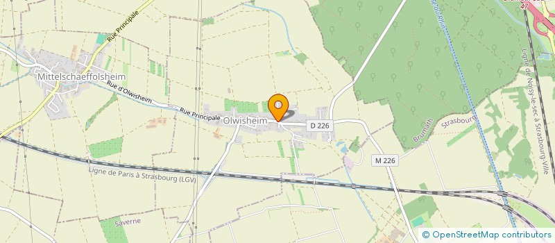 localisation de l'entreprise SOCIETE CIVILE DE CONSTRUCTION VENTE LES CAVALIERS  OLWISHEIM