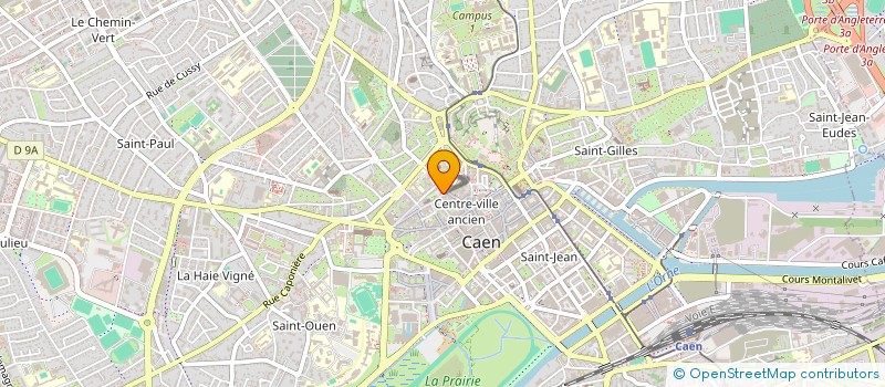 localisation de l'entreprise SOCIETE CIVILE DE CONSTRUCTION VENTE LES HAUTS DU GOLF à CAEN