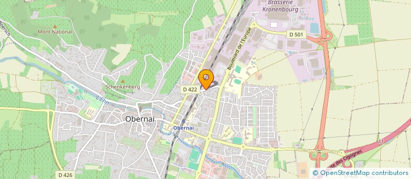 localisation de l'entreprise SOCIETE CIVILE DE CONSTRUCTION VENTE LES TERRASSES VAUBAN  ENTZHEIM