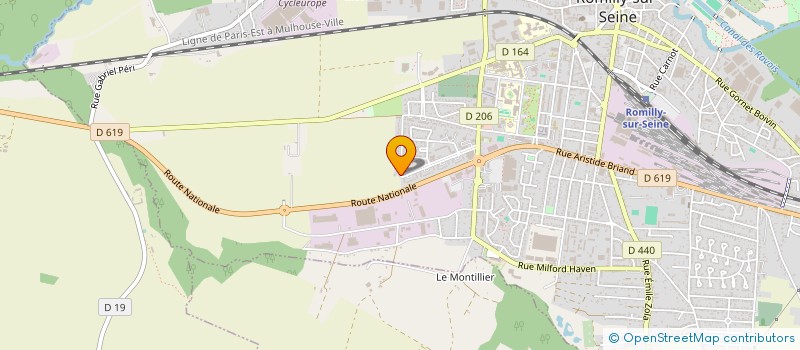 localisation de l'entreprise SOCIETE CIVILE DE CONSTRUCTION VENTE MBHB  ROMILLY-SUR-SEINE