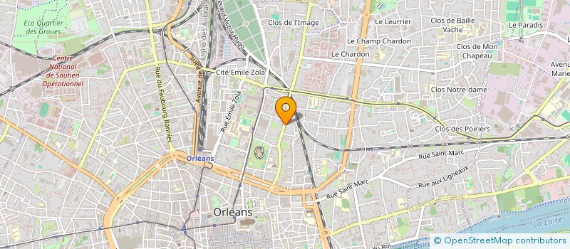 localisation de l'entreprise SOCIETE CIVILE DE CONSTRUCTION VENTE MYOSOTIS à ORLEANS
