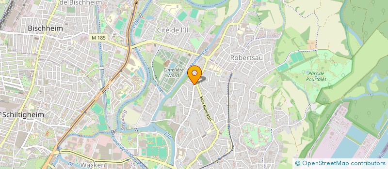 localisation de l'entreprise SOCIETE CIVILE DE CONSTRUCTION VENTE S21 à STRASBOURG