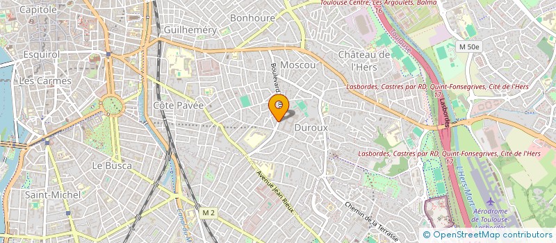 localisation de l'entreprise SOCIETE CIVILE DE CONSTRUCTIONS IMMOBILIERES ALBERT 1ER  TOULOUSE