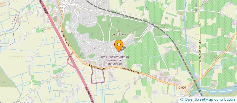 localisation de l'entreprise SOCIETE CIVILE DE CROCHANT  PIOLENC