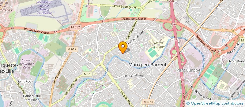localisation de l'entreprise SOCIETE CIVILE DE FAMILLE FAMOVA SCF FAMOVA à MARCQ-EN-BARŒUL
