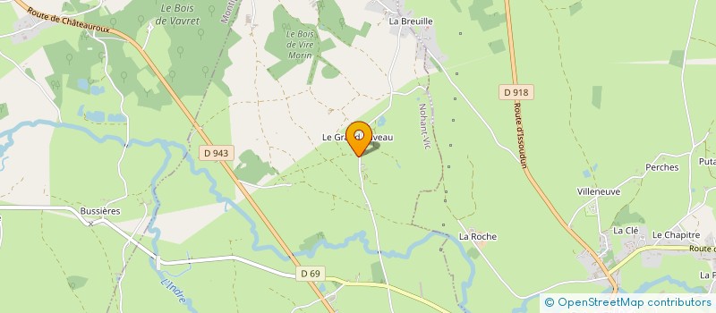localisation de l'entreprise SOCIETE CIVILE DE FAXENVEAU à NOHANT-VIC