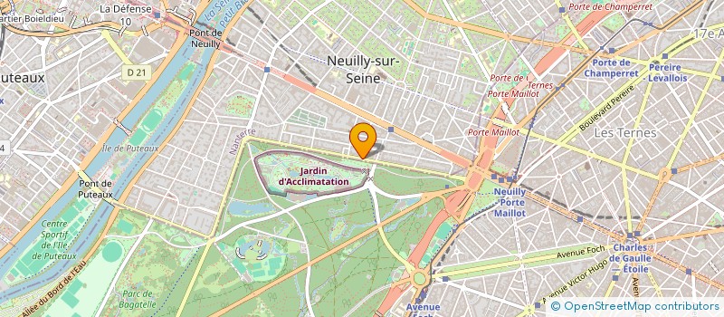 localisation de l'entreprise SOCIETE CIVILE DE FIJAC à NEUILLY-SUR-SEINE