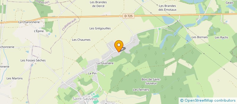 localisation de l'entreprise SOCIETE CIVILE DE FOND BERNARD à SENILLE-SAINT-SAUVEUR