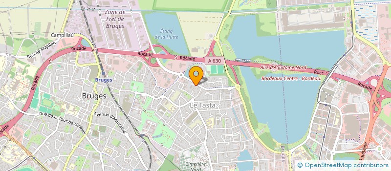 localisation de l'entreprise SOCIETE CIVILE DE GESTION 19  BRUGES