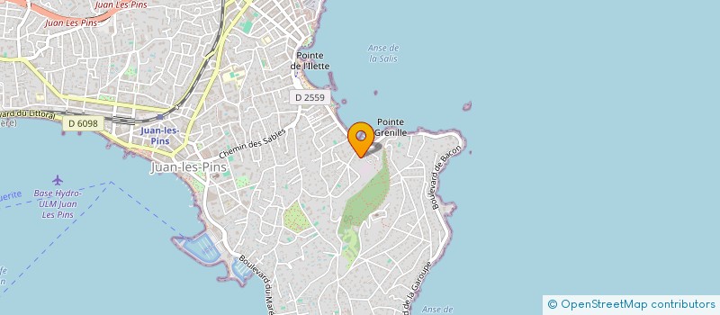 localisation de l'entreprise SOCIETE CIVILE DE GESTION  ANTIBES