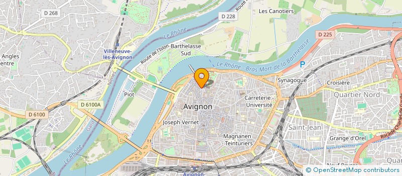 localisation de l'entreprise SOCIETE CIVILE DE GESTION BEC PARTICIPATION  AVIGNON