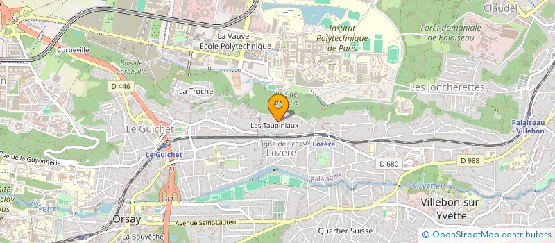 localisation de l'entreprise SOCIETE CIVILE DE GESTION COLZY à PALAISEAU