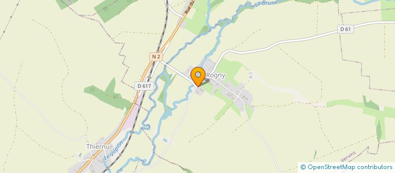 localisation de l'entreprise SOCIETE CIVILE DE GESTION DE PORTEFEUILLE JCG DEVELOPPEMENT  ROGNY