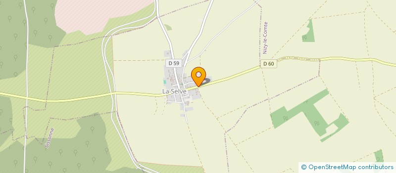 localisation de l'entreprise SOCIETE CIVILE DE GESTION DE PORTEFEUILLE LES VIGNES  LA SELVE