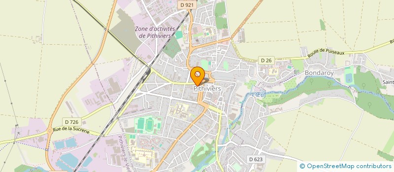 localisation de l'entreprise SOCIETE CIVILE DE GESTION FAMILIALE CARON-GUILLAUMET à PITHIVIERS
