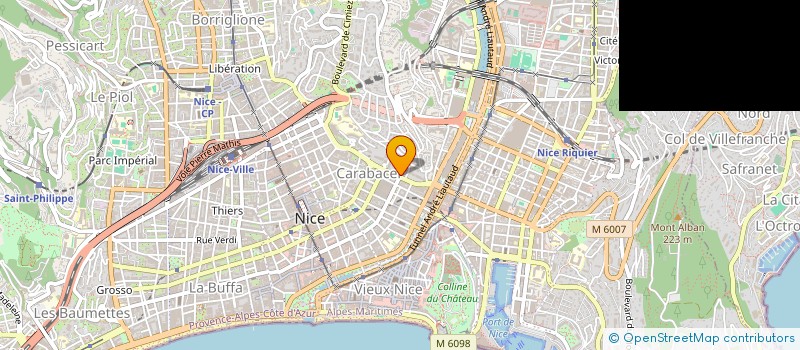 localisation de l'entreprise SOCIETE CIVILE DE GESTION GEAN à NICE