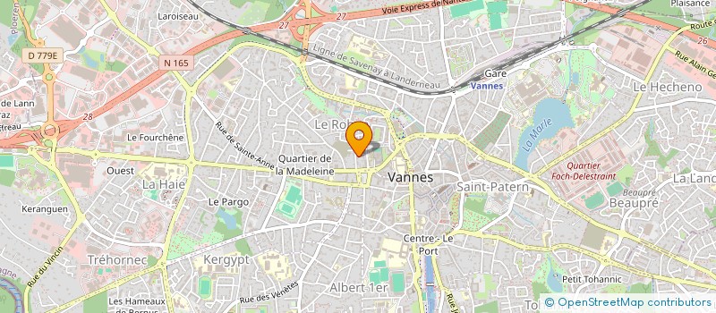 localisation de l'entreprise SOCIETE CIVILE DE GESTION MICHEL BUSSY à VANNES