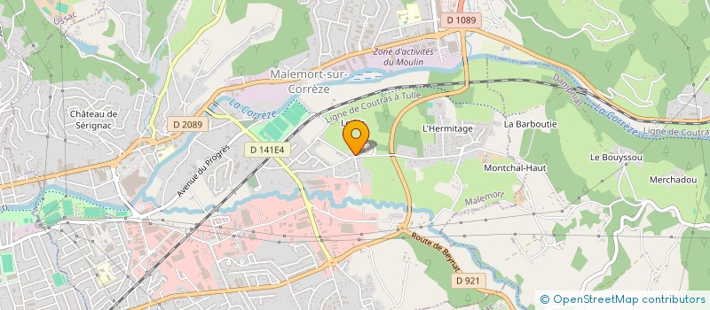 localisation de l'entreprise SOCIETE CIVILE DE GESTION SP  MALEMORT