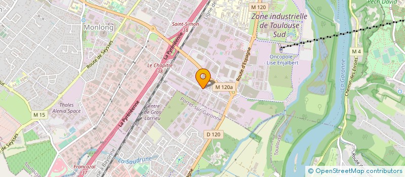 localisation de l'entreprise SOCIETE CIVILE DE GRATTEQUINA à TOULOUSE
