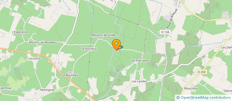 localisation de l'entreprise SOCIETE CIVILE DE GRILLET à BERSON