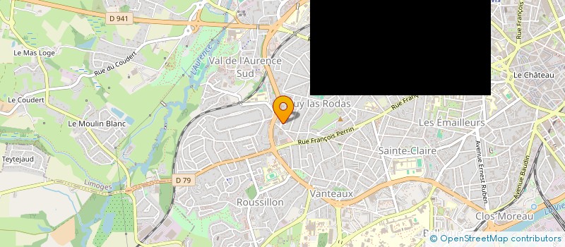 localisation de l'entreprise SOCIETE CIVILE DE GROSSEREIX à LIMOGES