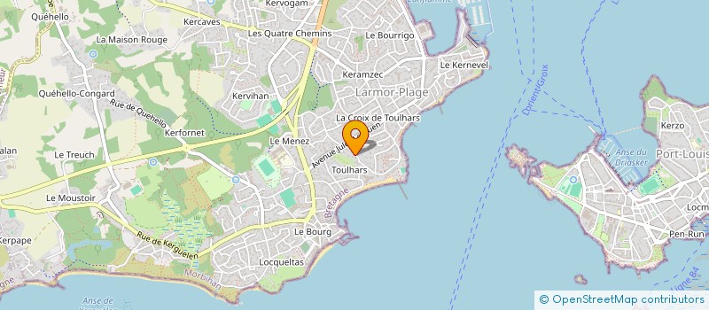 localisation de l'entreprise SOCIETE CIVILE DE KERCROCH à LARMOR-PLAGE