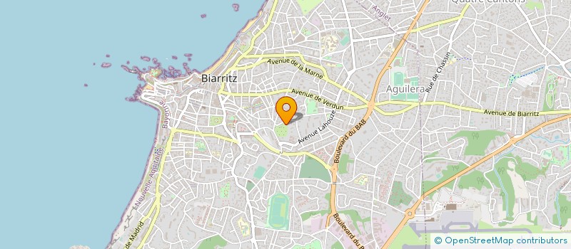 localisation de l'entreprise SOCIETE CIVILE DE L ARMAGNAC à BIARRITZ