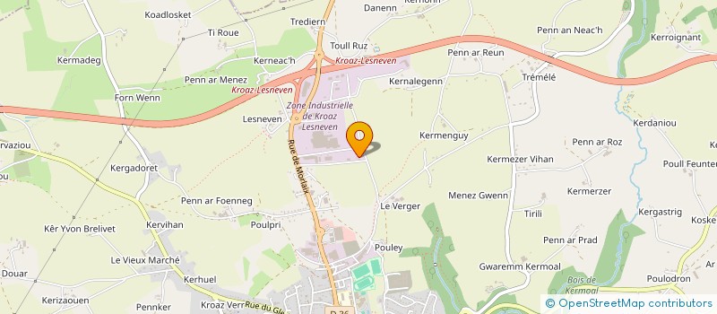 localisation de l'entreprise SOCIETE CIVILE DE L'AULNE MARITIME à CHATEAUNEUF-DU-FAOU