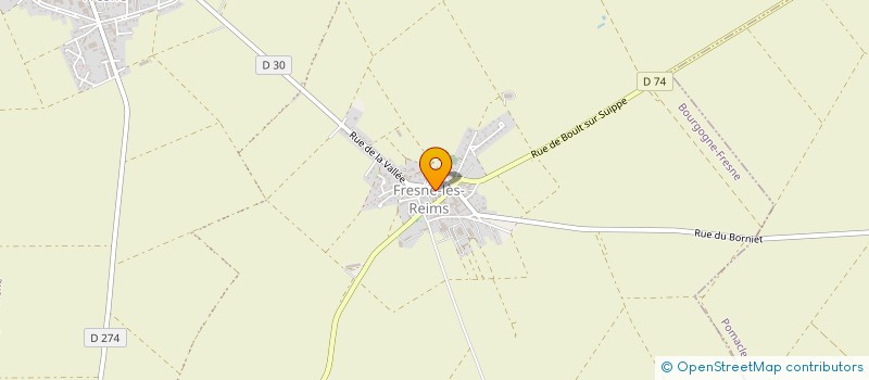 localisation de l'entreprise SOCIETE CIVILE DE L'AVENIR  BOURGOGNE-FRESNE