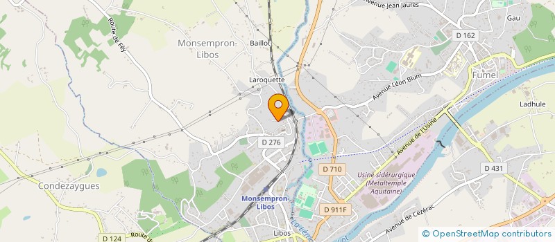 localisation de l'entreprise SOCIETE CIVILE DE L AVENUE  MONTAYRAL