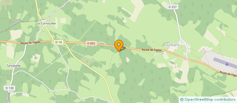 localisation de l'entreprise SOCIETE CIVILE DE L'ESCAZALOU  DURBANS