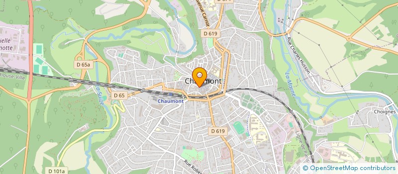 localisation de l'entreprise SOCIETE CIVILE DE L'HOTEL DE FRANCE à CHAUMONT