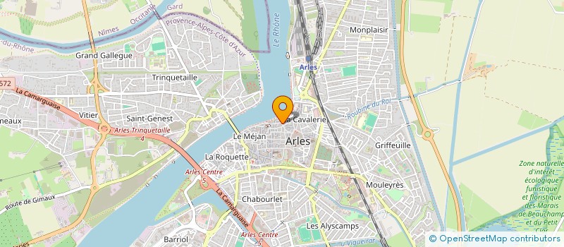 localisation de l'entreprise SOCIETE CIVILE DE L'HOTEL DE GRILLE à ARLES