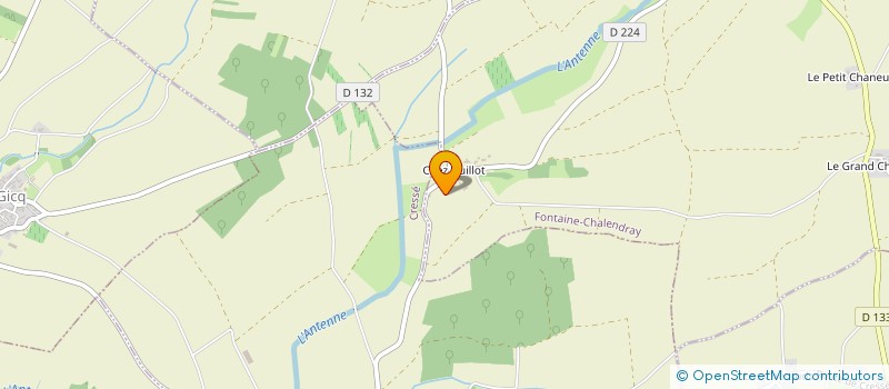 localisation de l'entreprise SOCIETE CIVILE DE L'OUCHE AUX FILLES  NERE